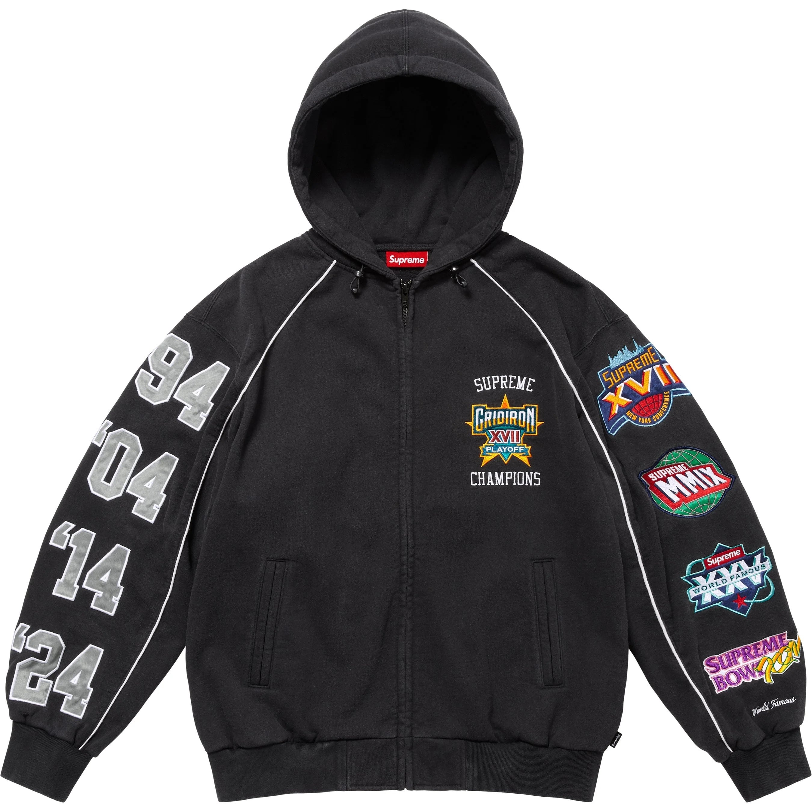 Playoffs Zip Up Hooded Sweatshirt view 3